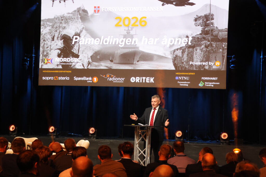 Påmelding til Forsvarskonferansen 2026 har åpnet. Foto: Lars Bugge Aarset/Fremtidens Industri