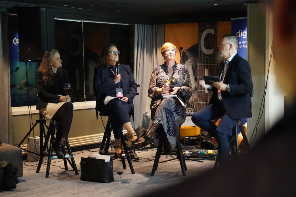 Anne Karin Pessl-Kleiven og Veslemøy Østrem. Foto: Lars Bugge Aarset/Fremtidens Industri